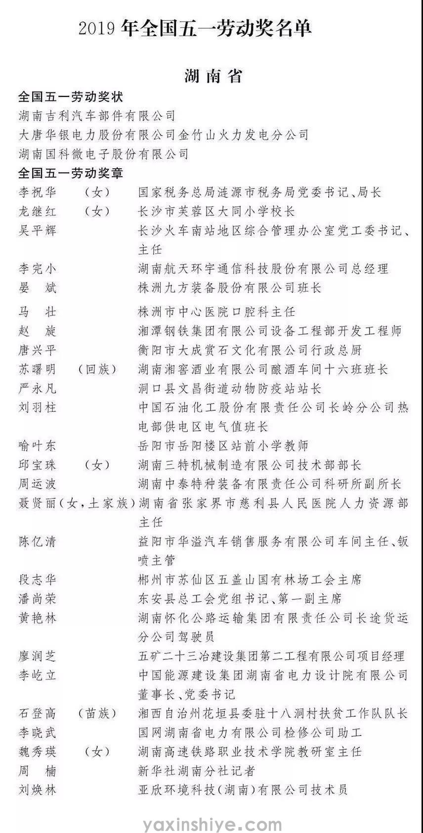 喜讯丨j9国际站备用刘焕林荣获“2019年全国五一劳动焦芈” (图1)